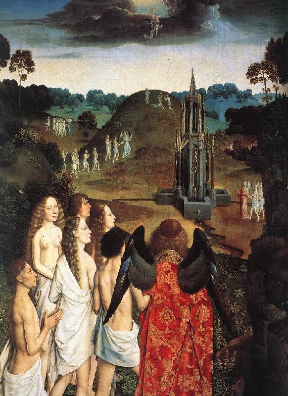 The Way to Paradise (detail) fgd, BOUTS, Dieric the Elder